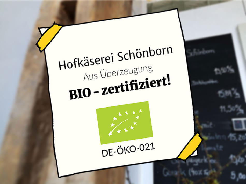 Tafel Hofkäserei Schönborn